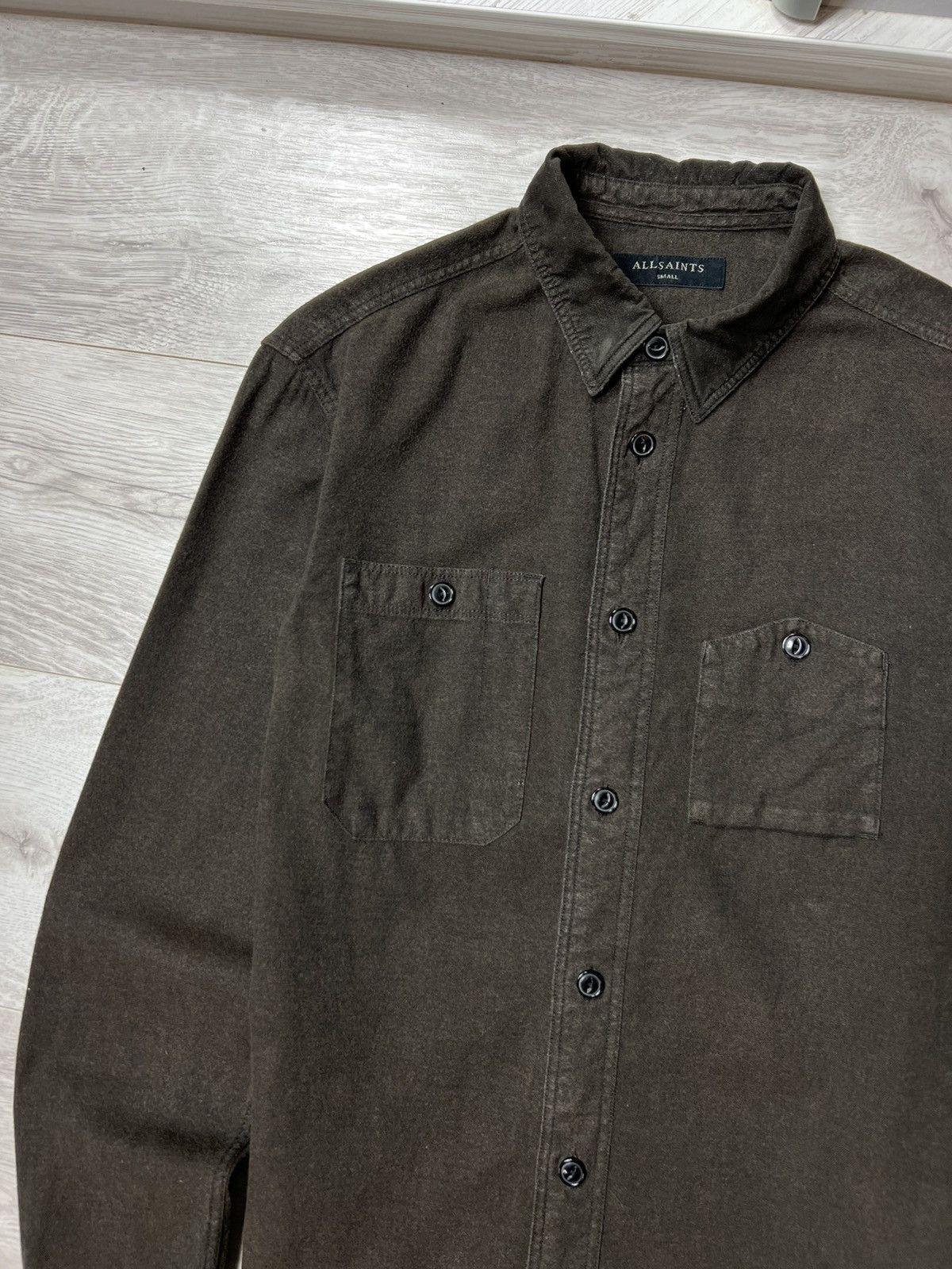 Allsaints Rare Allsaints Laredo Long Sleeve Shirt Button Up Size US S / EU 44-46 / 1 - 3 Thumbnail