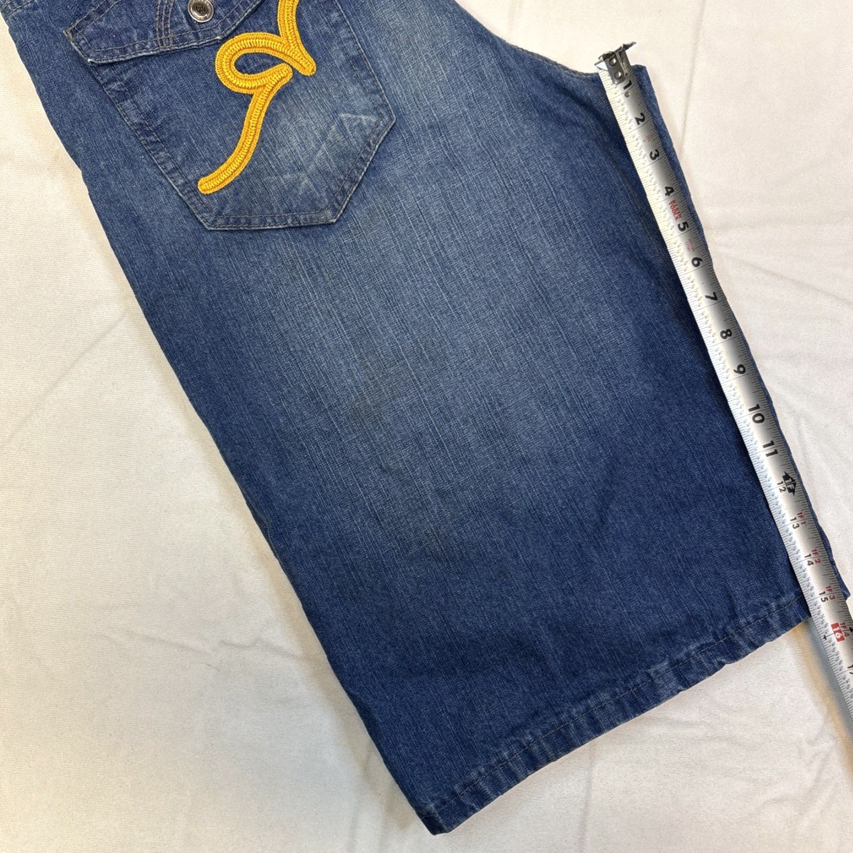 Rocawear Rocawear Jean Shorts Men’s Y2K Baggy Loose 36 Blue Denim Jorts Mens 36 Blue Denim Size US 36 / EU 52 - 7 Thumbnail