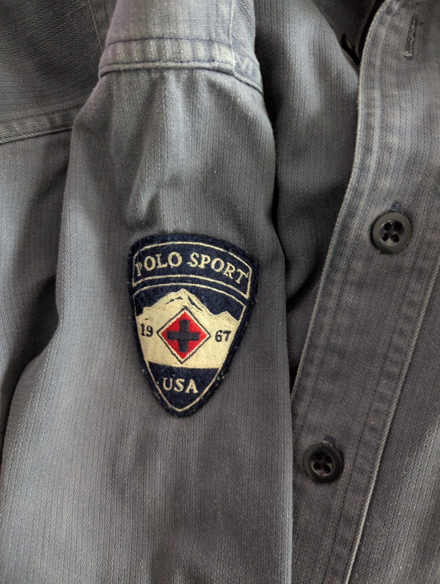 Polo Ralph Lauren Polo Sport, heavy Cotton Shirt Size US L / EU 52-54 / 3 - 6 Thumbnail