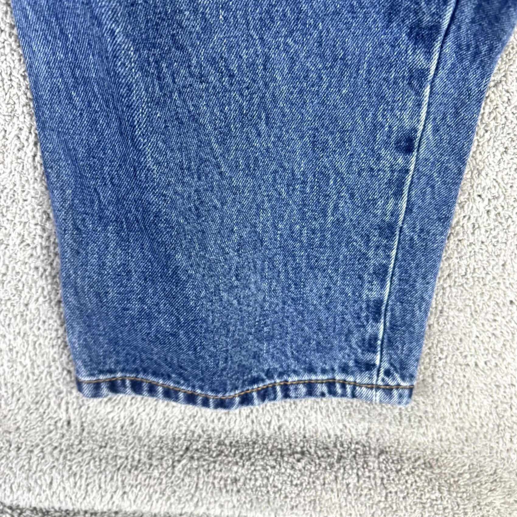 Levi's Levi's 550 Jeans Mens 36x29 Blue Relaxed Fit Tapered Leg Denim Medium Wash Casual Jeans Size US 36 / EU 52 - 6 Thumbnail
