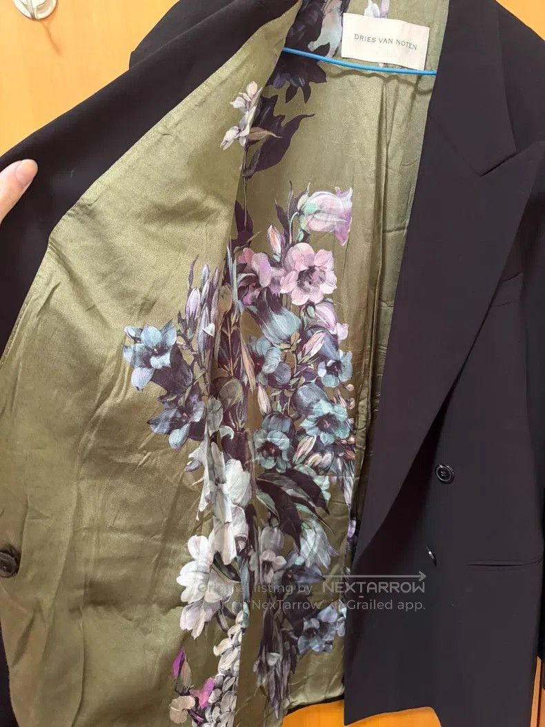 Dries Van Noten Dries Van Noten Double-Breasted Suit Jacket Size M / US 6-8 / IT 42-44 - 3 Thumbnail