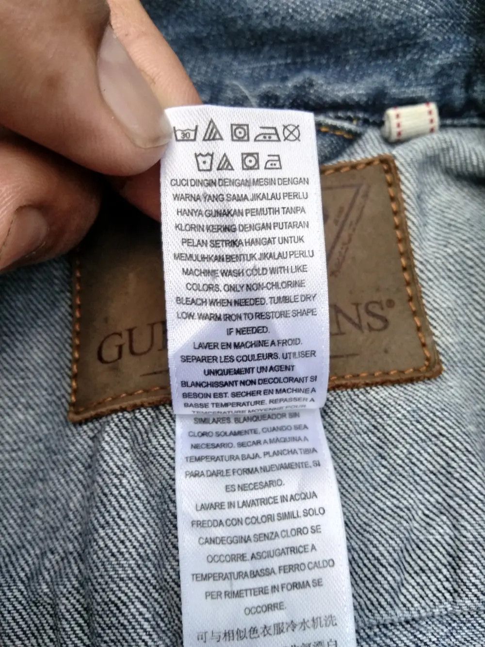 Guess GUESS JACKET CUSTOMISE SLEEVES Size US S / EU 44-46 / 1 - 11 Thumbnail