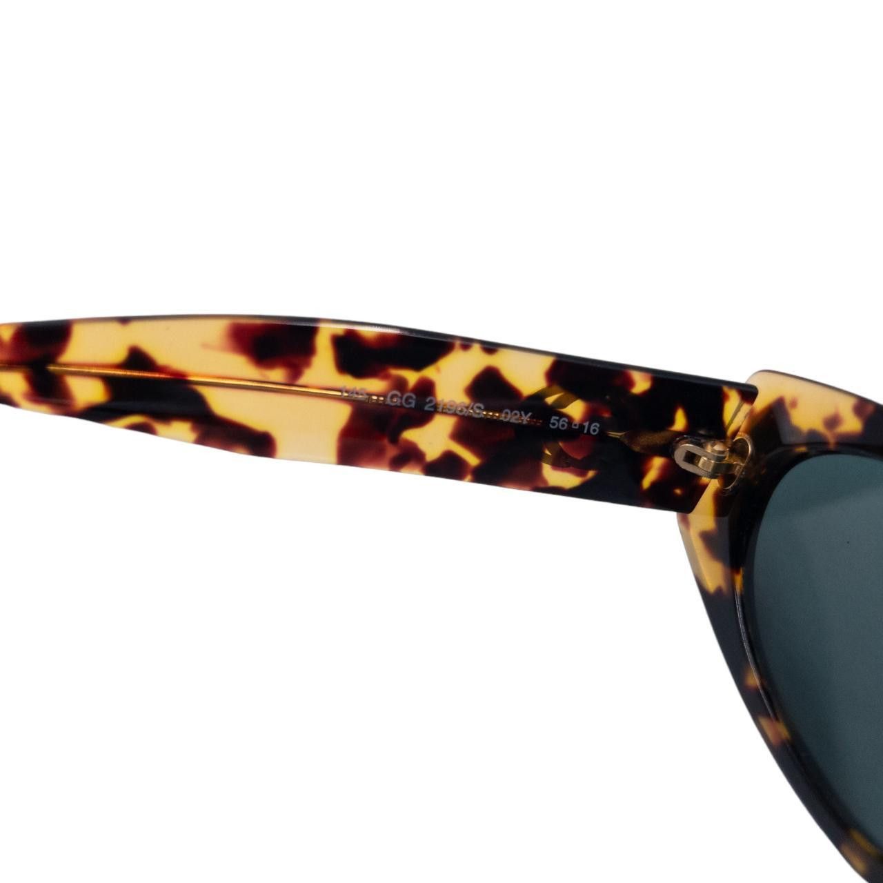 Gucci Vintage Gucci Tortoise Shell Sunglasses Size ONE SIZE - 7 Thumbnail
