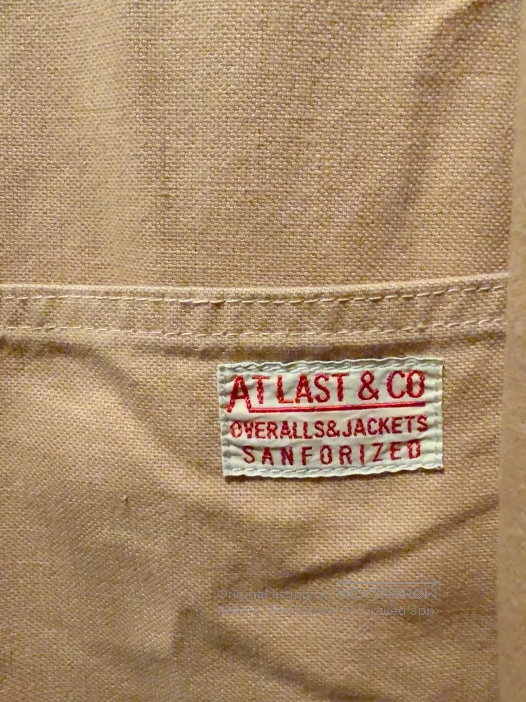 At Last & Co Atlast & Co Workwear Jacket. Size US XXS / EU 40 - 3 Thumbnail