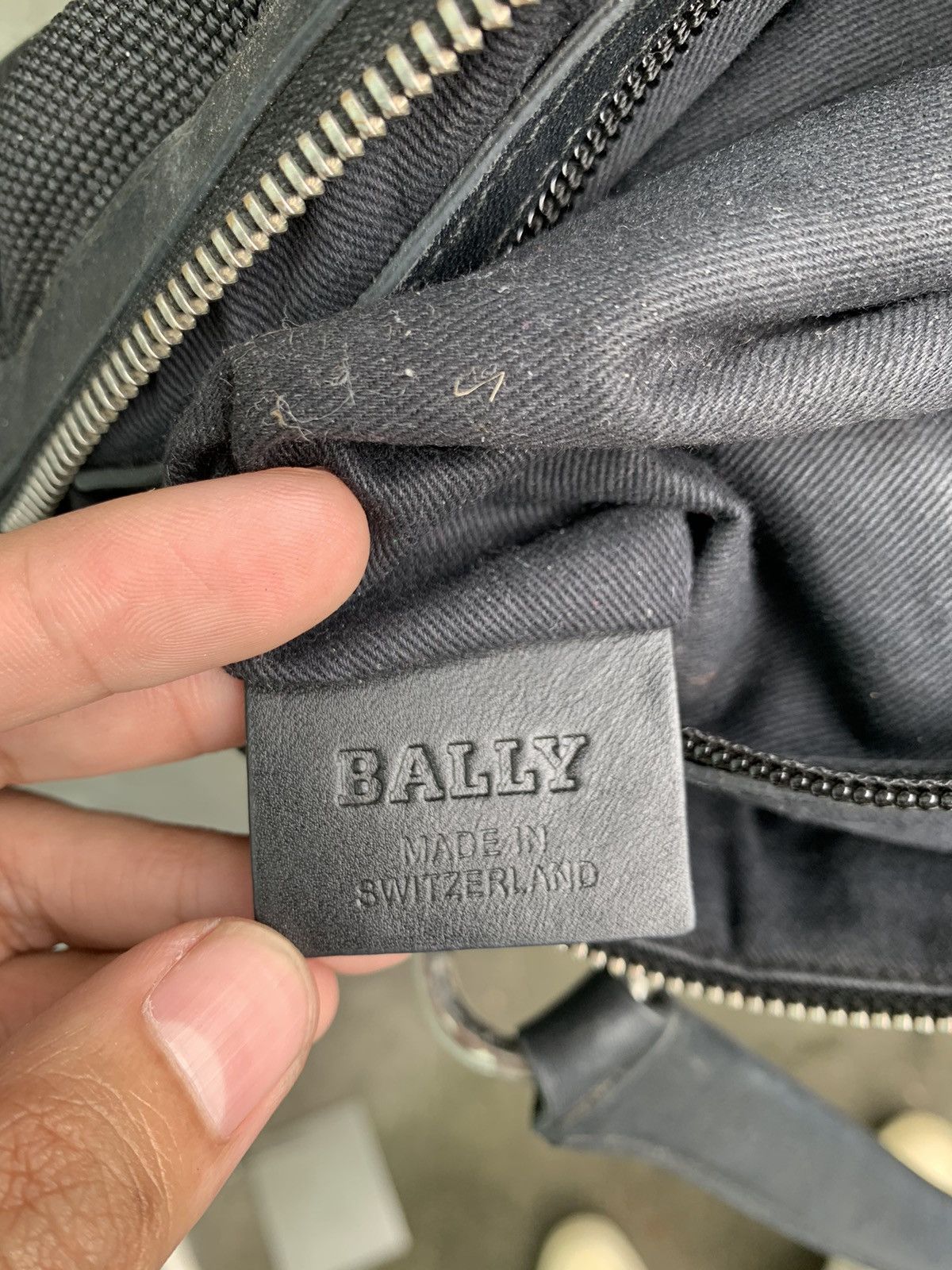Bally Black Nylon/Leather Boston Bag Size ONE SIZE - 11 Thumbnail