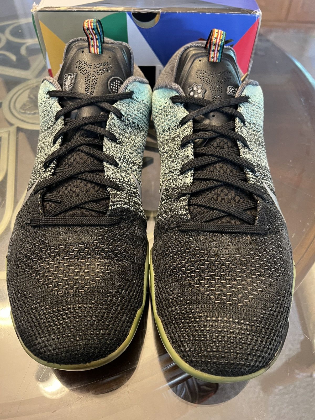 Nike Nike Kobe 11 Elite Low “All Star - Northern Lights” Size US 14 / EU 47 - 3 Thumbnail