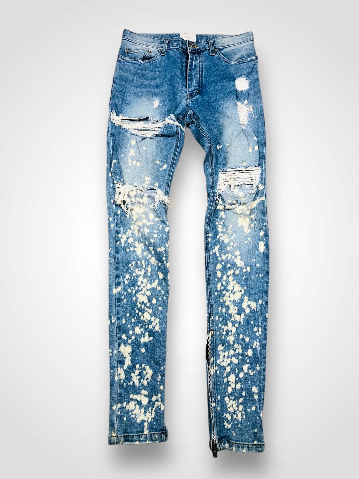 Japanese Brand Toro New Collection Skinny Jeans (34) Size US 30 / EU 46 - 1 Thumbnail