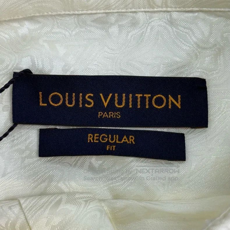 Louis Vuitton Louis Vuitton size 43 Beige cotton mulberry silk full logo Size US XS / EU 42 / 0 - 5 Thumbnail