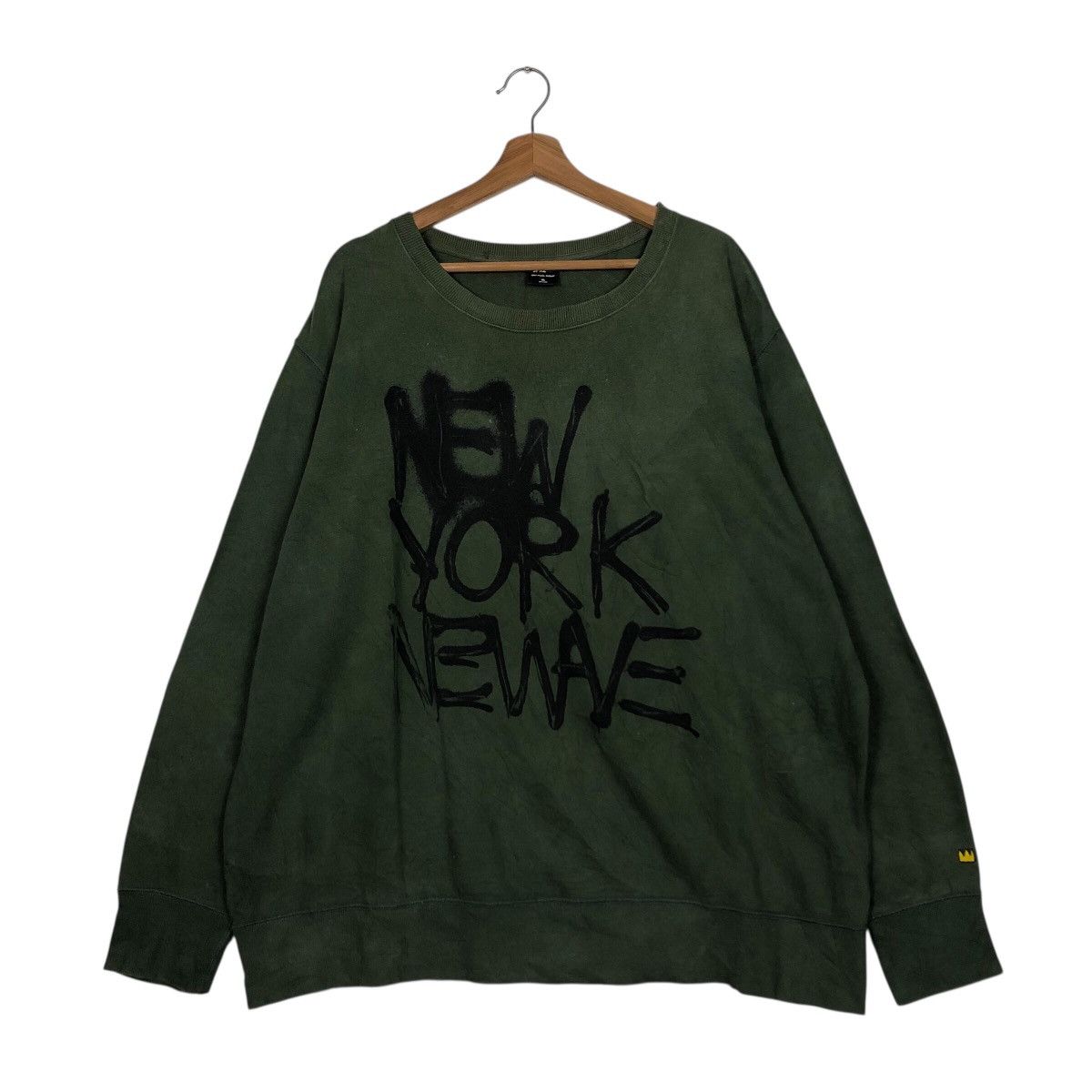 Jean-Michel Basquiat Vintage Sweatshirt Jean Michel Basquiat Big Logo Over Print Size US XXL / EU 58 / 5 - 2 Thumbnail
