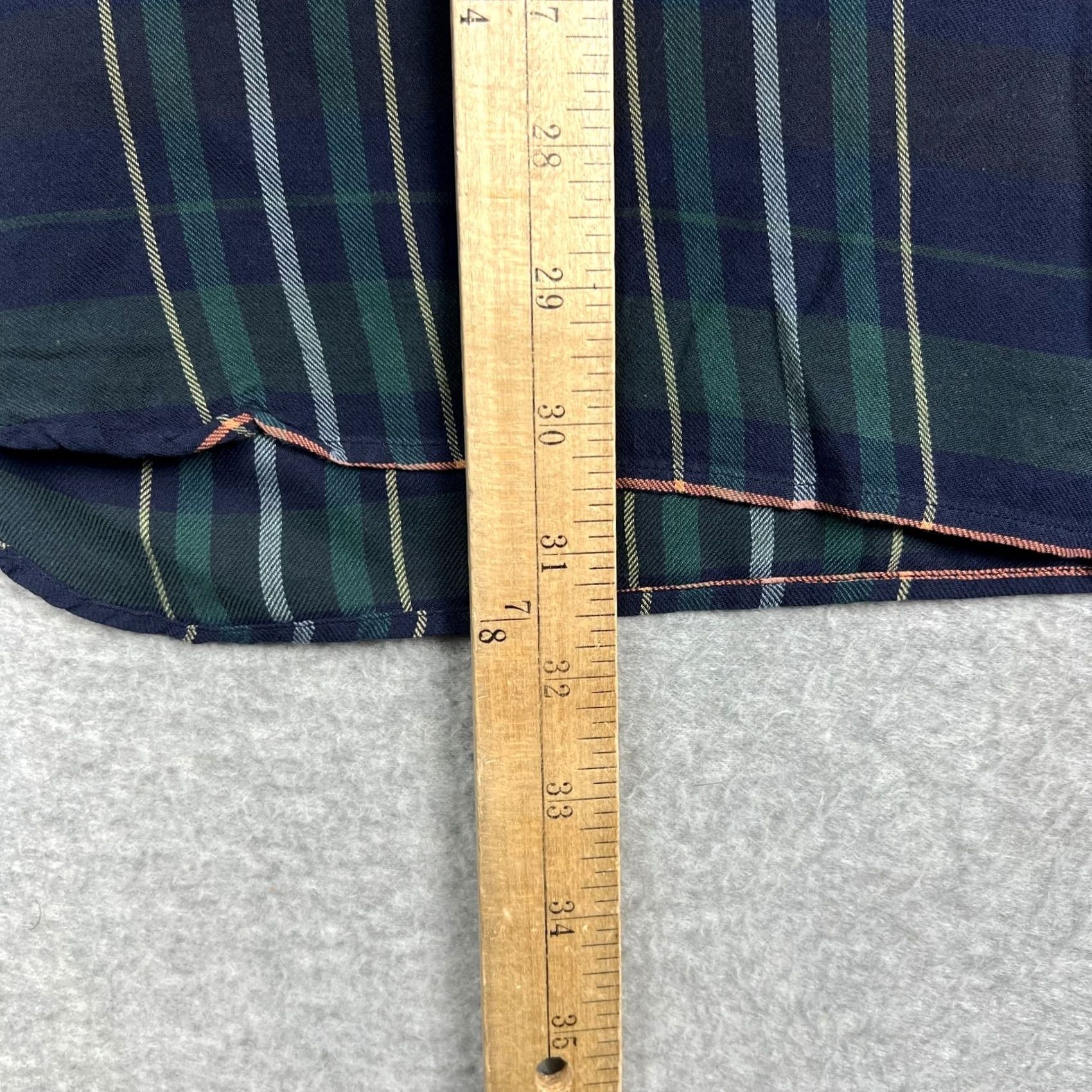 Todd Snyder Todd Snyder Flannel Button-Up Shirt Long Sleeve Mens Blue Plaid Large Regular Cotton Blend Huckberry Size US L / EU 52-54 / 3 - 6 Thumbnail