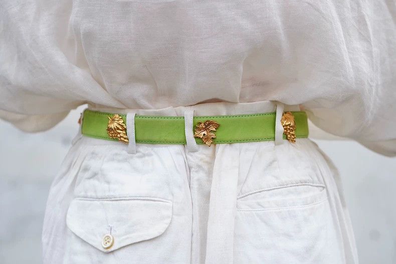 Kenzo KENZO Golden grape relief decoration belt Size ONE SIZE - 6 Thumbnail