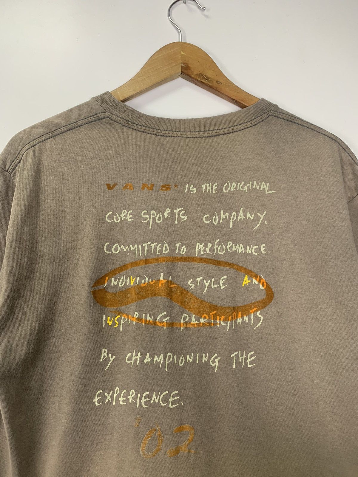 Vans Vintage Vans T-shirt Size US L / EU 52-54 / 3 - 9 Thumbnail