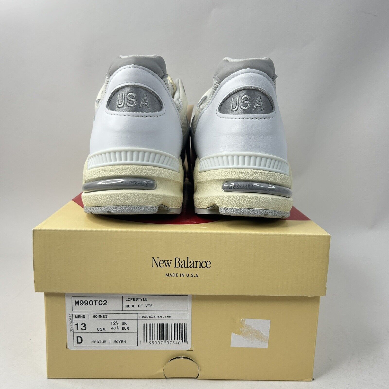 New Balance New Balance x Teddy Santis 990v2 “Sea Salt” 2024 Size US 13 / EU 46 - 4 Thumbnail