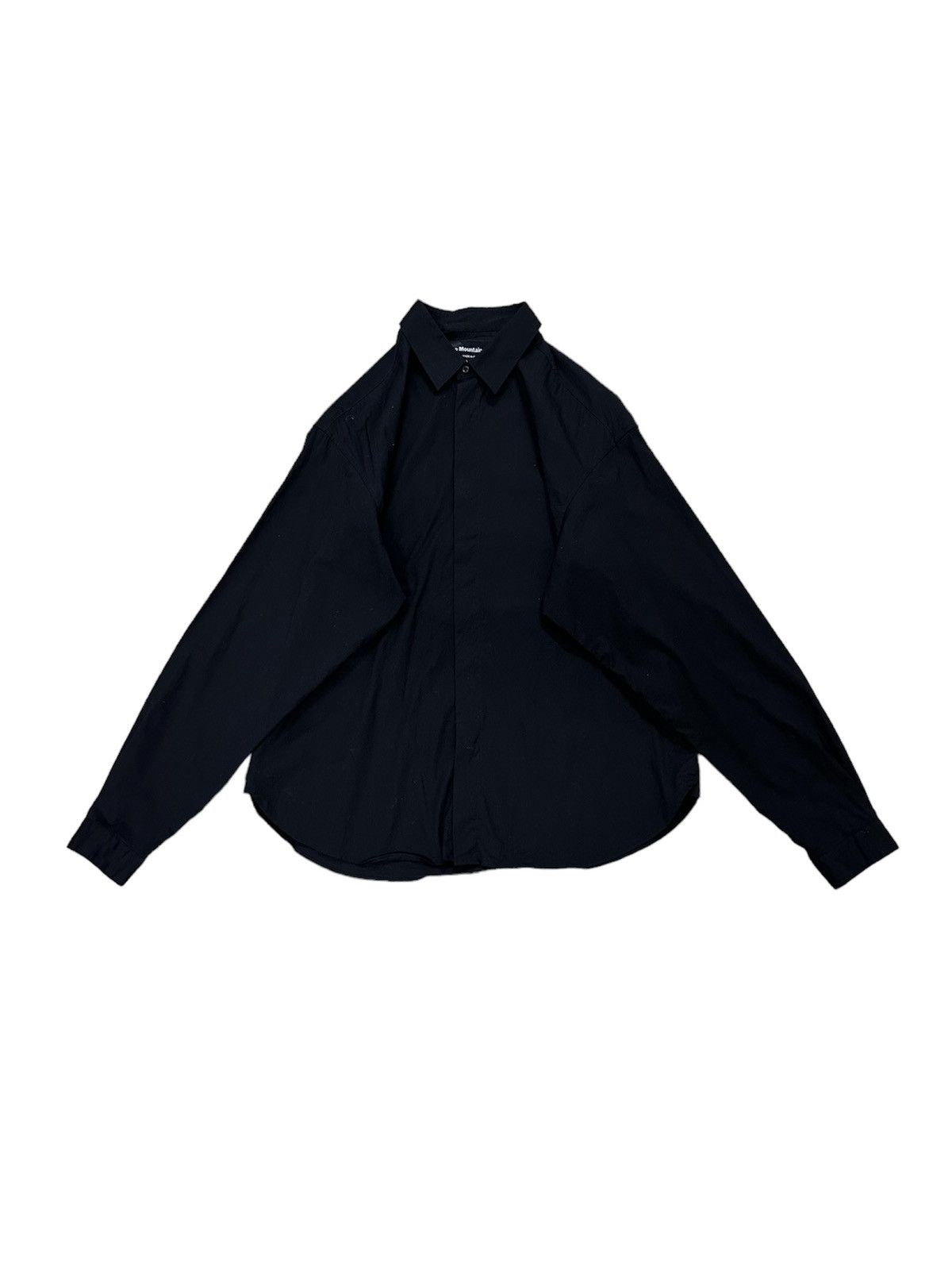 image of Beauty Beast Beautiful 2020Aw White Mountaineering Formal Shirt in Black, Men's (Size Small)