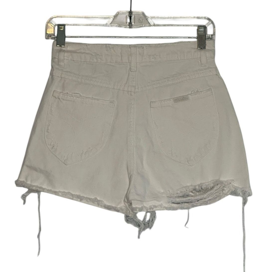 Rolla's Rolla's white duster high rise slim shorts size 25 -0 Size 26" / US 2 / IT 38 - 2 Thumbnail