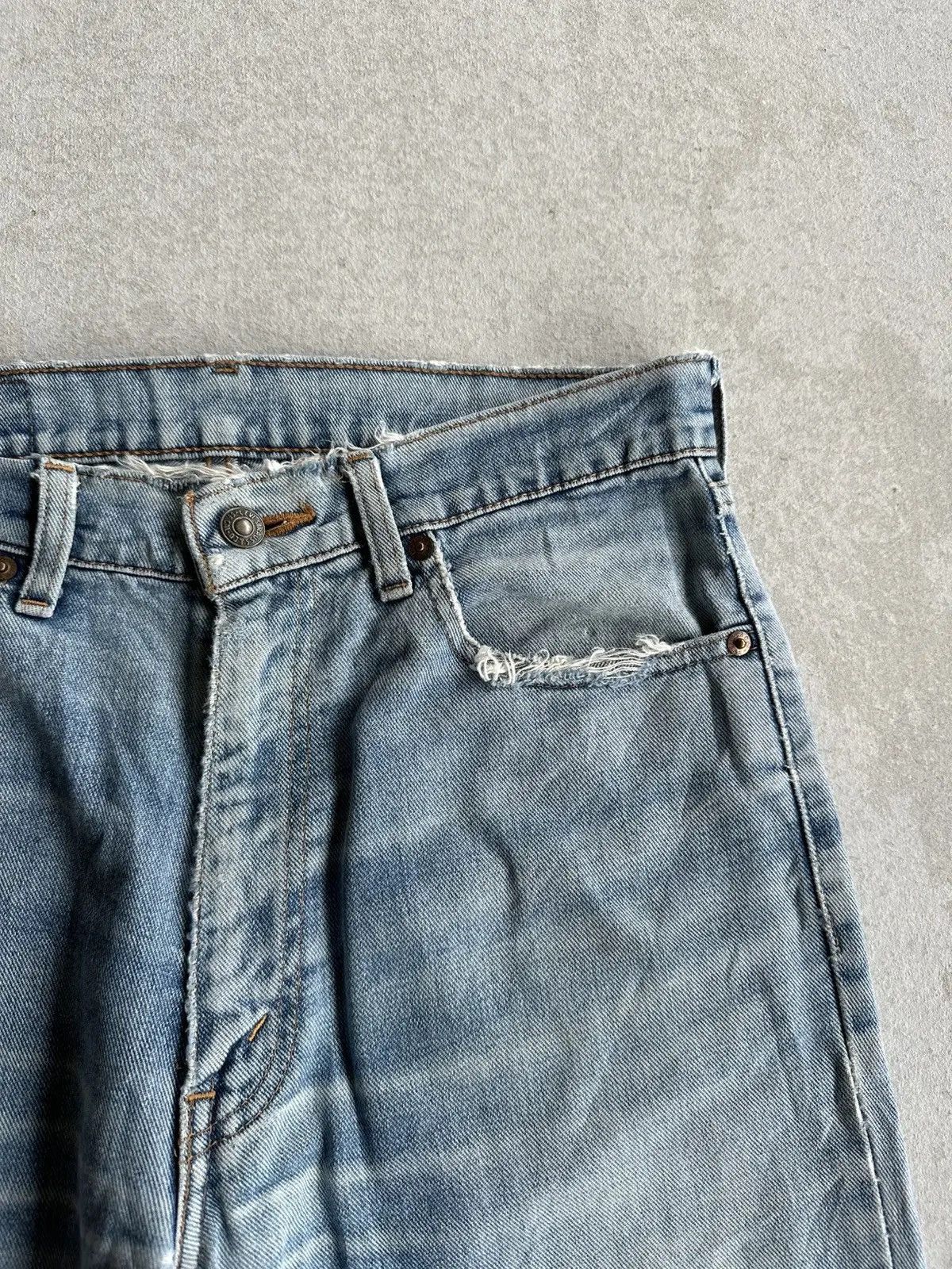 LVC 1990’s Vintage LEVI’S 511-0217 Distressed Denim J09 Pants Size US 30 / EU 46 - 4 Thumbnail