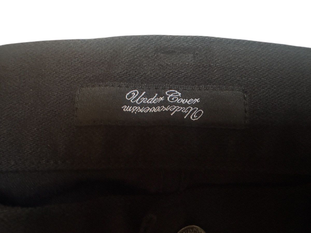 Undercover UNDERCOVER A/W 2003 BLACK DENIM SIZE 1 RUNWAY SAMPLE FIT Size US 26 / EU 42 - 7 Thumbnail
