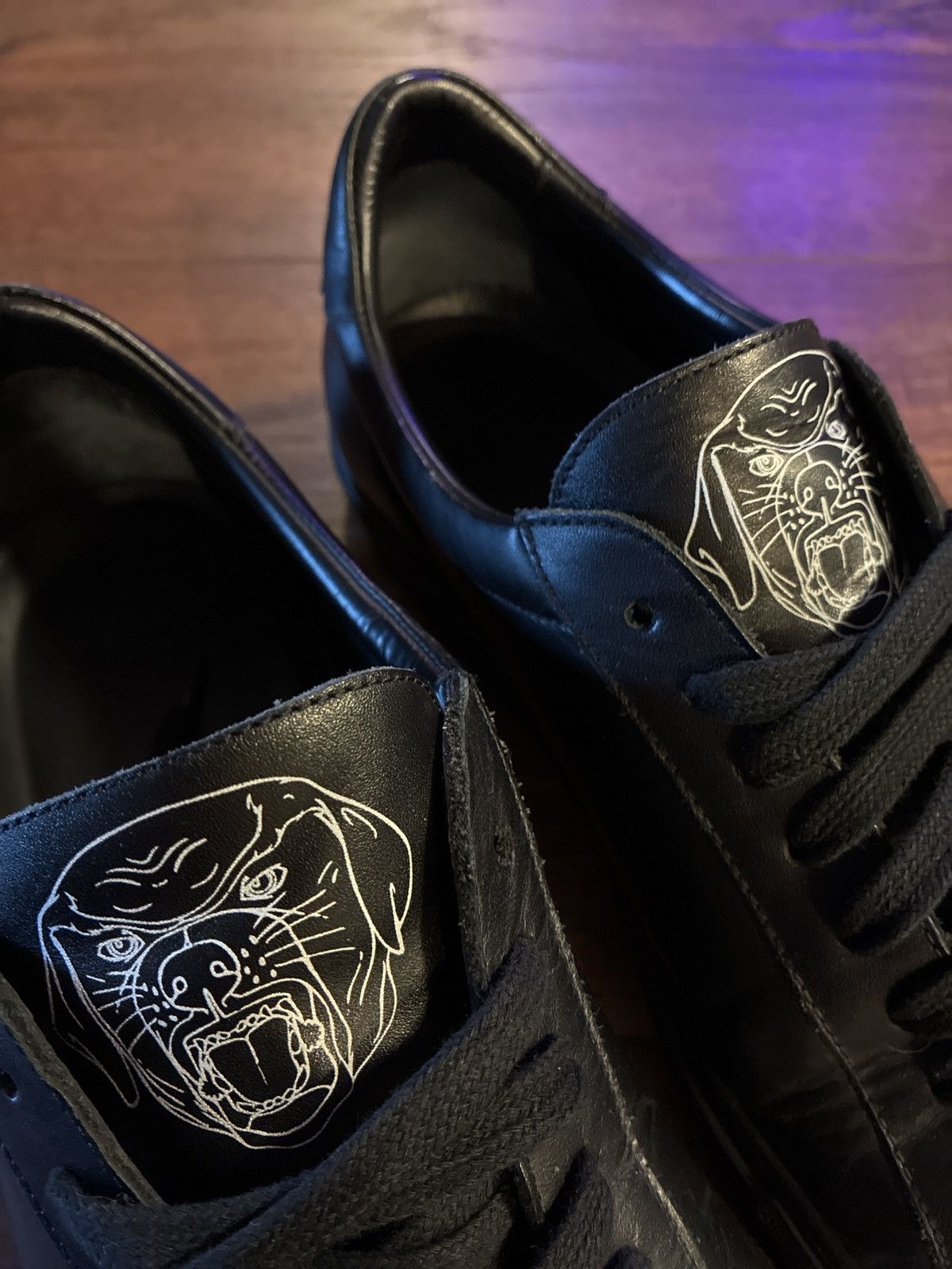 Givenchy Black Givenchy Rottweiler Outline Sneakers Size US 10 / EU 43 - 4 Thumbnail