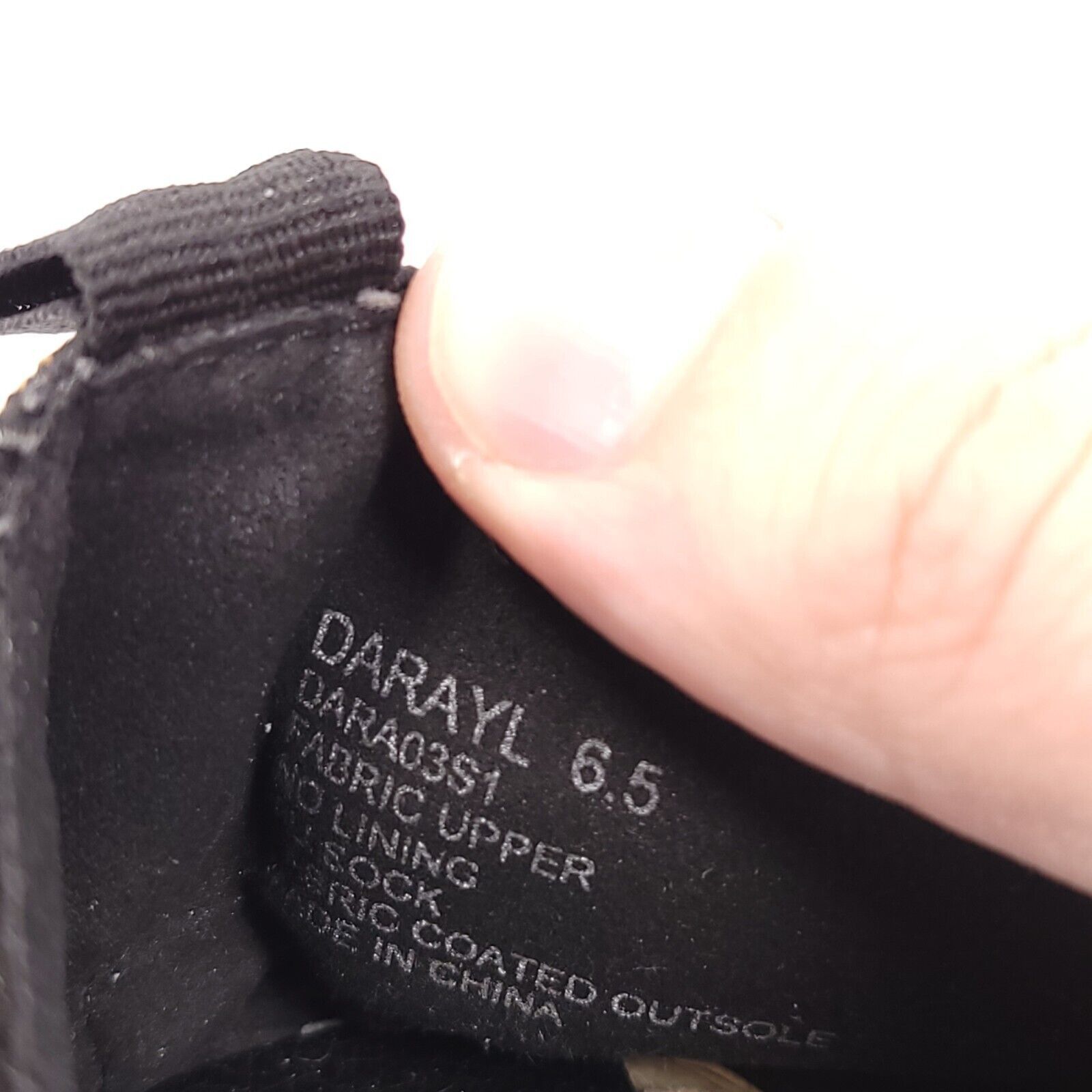 Steve Madden Steve Madden Darayl Sneaker Shoe Womens Size 6.5 DARA03S1 Size US 6.5 / IT 36.5 - 9 Thumbnail