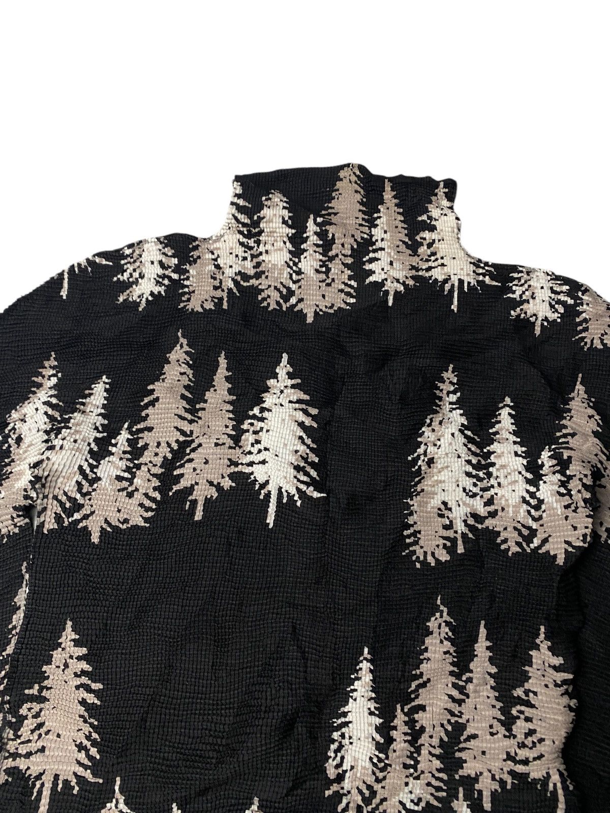 Pleats Please Issey Miyake 2000's Issey Miyake Pleated Tree Size US XS / EU 42 / 0 - 8 Thumbnail