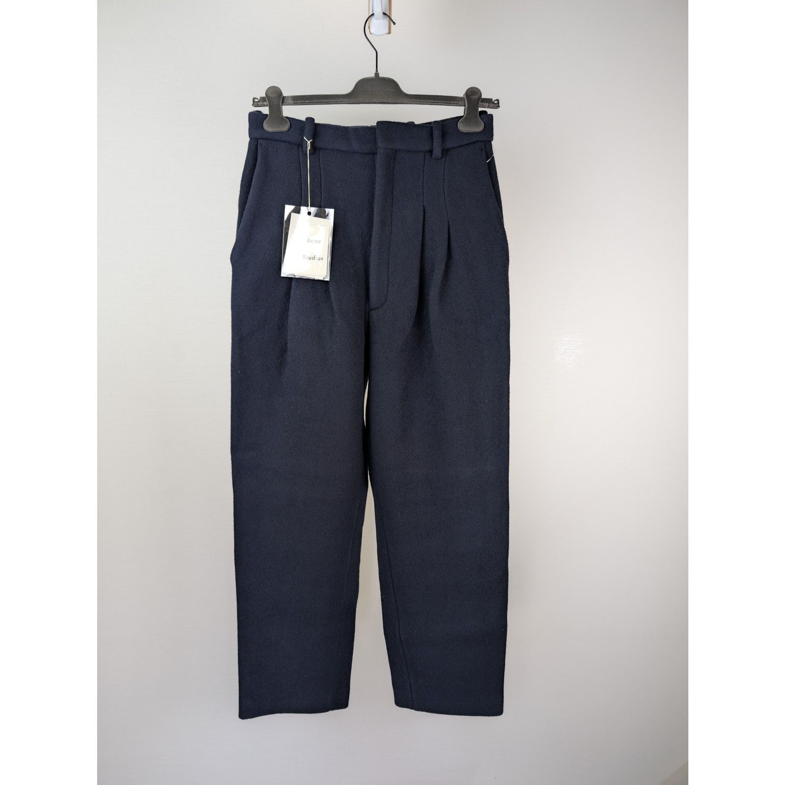 Acne Studios o1rshd1 Casual Pants in Navy Blue Size US 32 / EU 48 - 1 Thumbnail