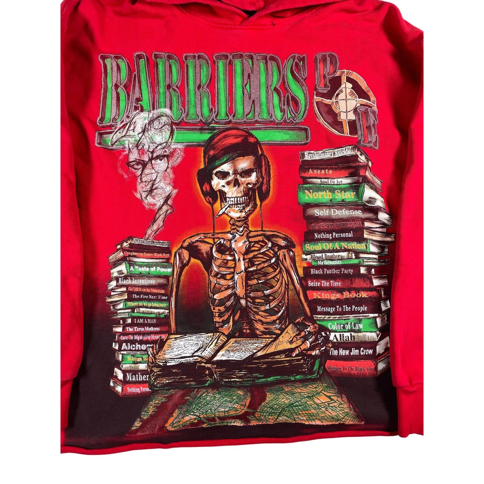Barriers Barriers Learner Red Hoodie Size US L / EU 52-54 / 3 - 3 Thumbnail