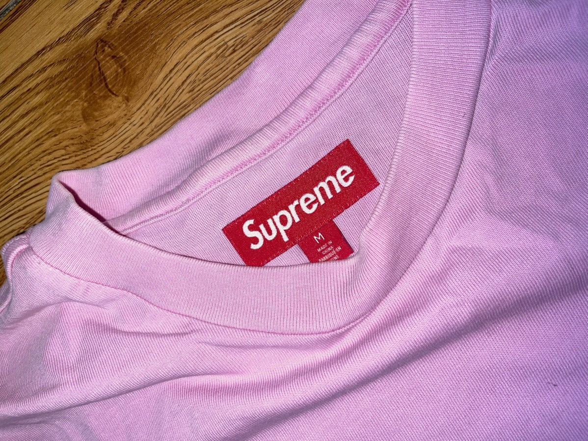 Supreme Supreme Cracked Arc S/S Top Pink Size M Size US M / EU 48-50 / 2 - 3 Thumbnail