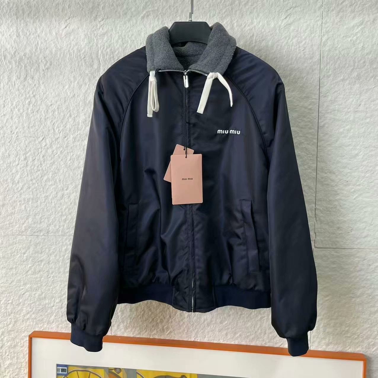 Miu Miu Miumiu Reversible Fleece Jacket Size XS / US 0-2 / IT 36-38 - 1 Thumbnail