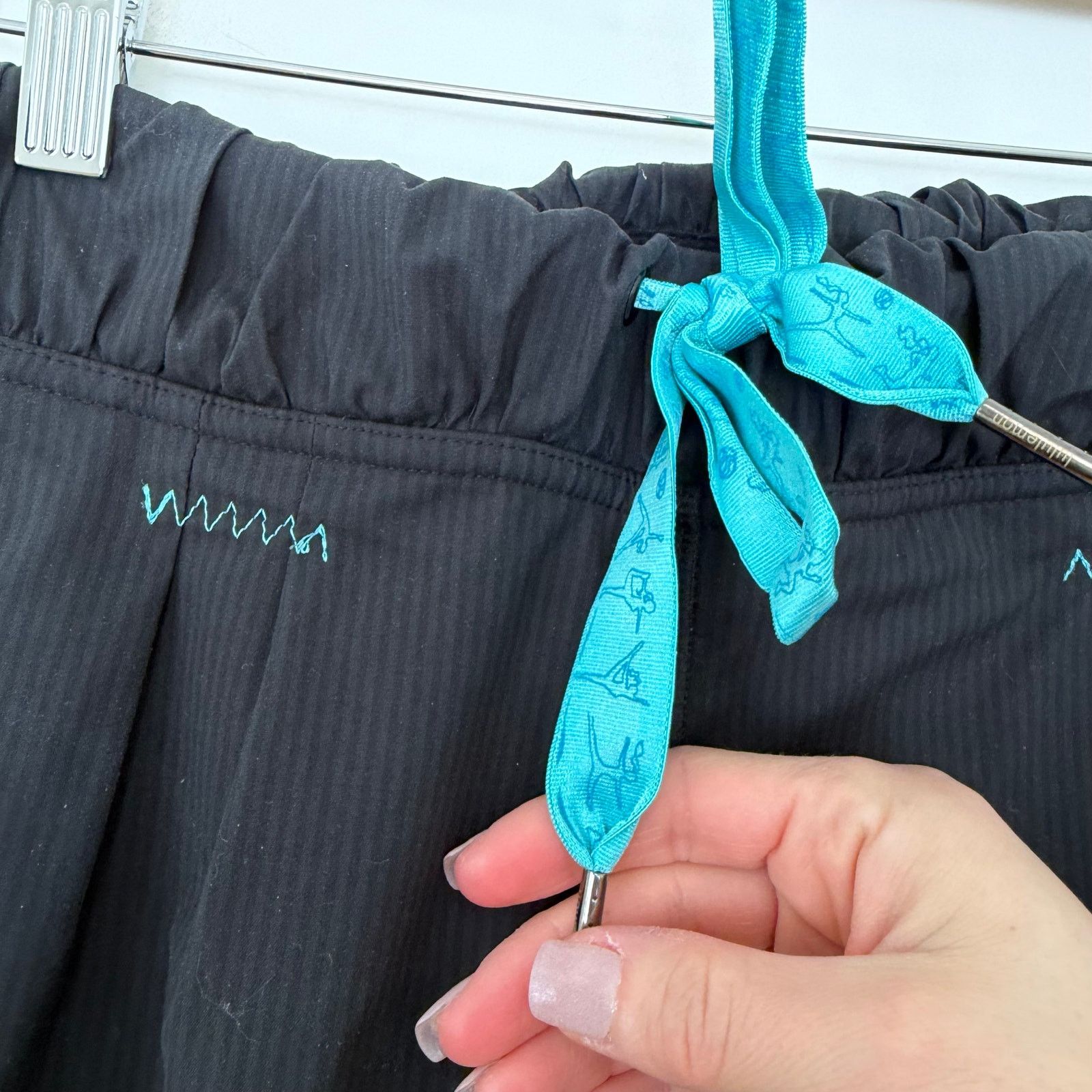 Lululemon Lululemon Run Track N Field Pants Black Blue Sz 10 Size 32" / US 10 / IT 46 - 2 Thumbnail