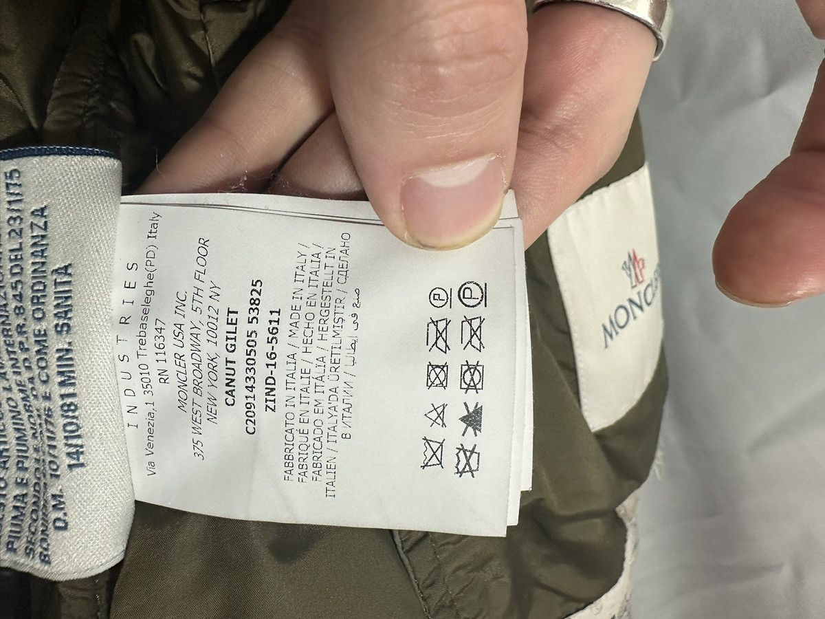 Moncler Moncler Canut Down Vest Size US L / EU 52-54 / 3 - 11 Thumbnail