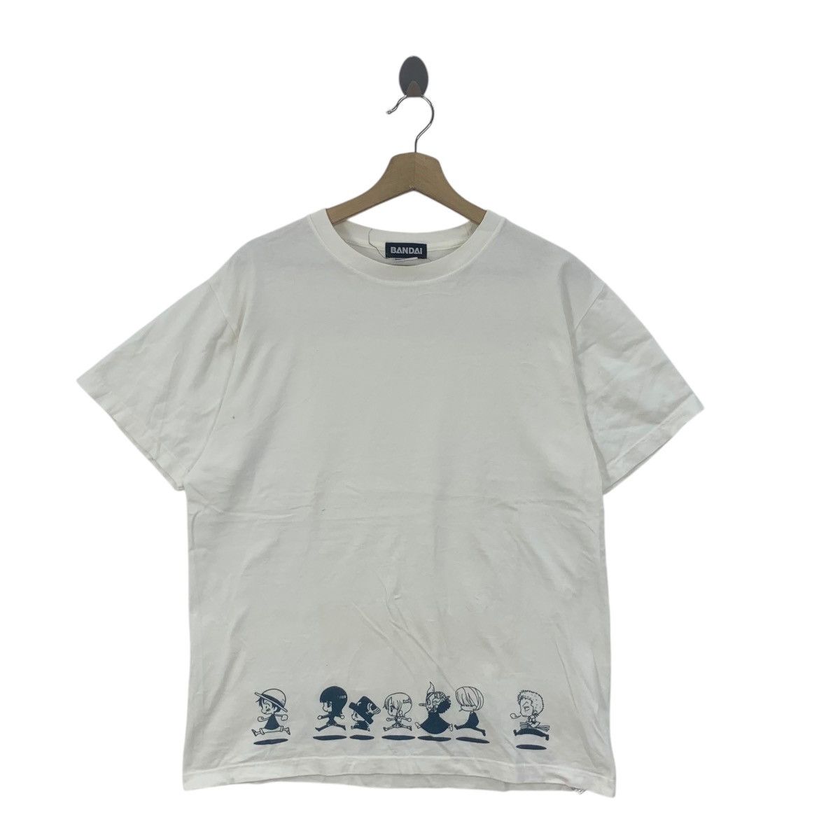 FR2PON×Liffy Tシャツ FR2 × One Piece Fr2 X One Piece Luffy Caution White T Shirt