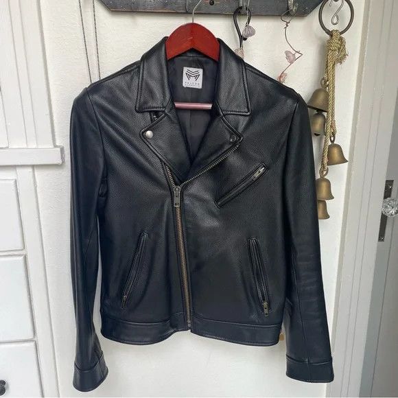 Falcon Garments Falcon Garments Black Goatskin Minimalist Double Rider DR2 Size US XS / EU 42 / 0 - 1 Thumbnail