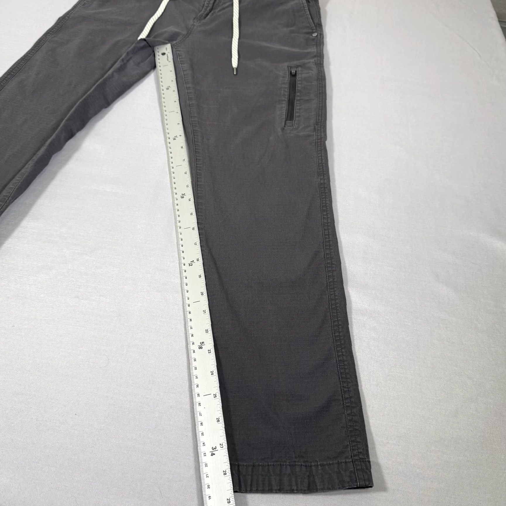 Vuori Vuori Pants Womens Large Gray Ripstip Climber Slim Fit Stretch Gym Outdoor VW401 Size 36" / US 14 / IT 50 - 4 Thumbnail