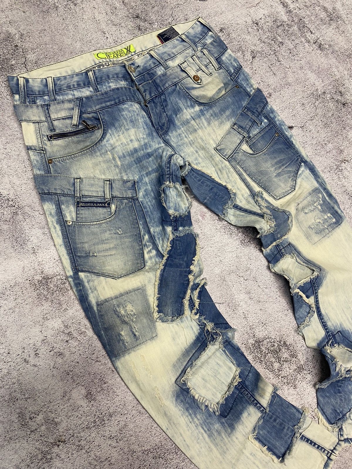 Vintage Vintage Cipo baxx avant garge pants y2k japanese Size US 36 / EU 52 - 2 Thumbnail
