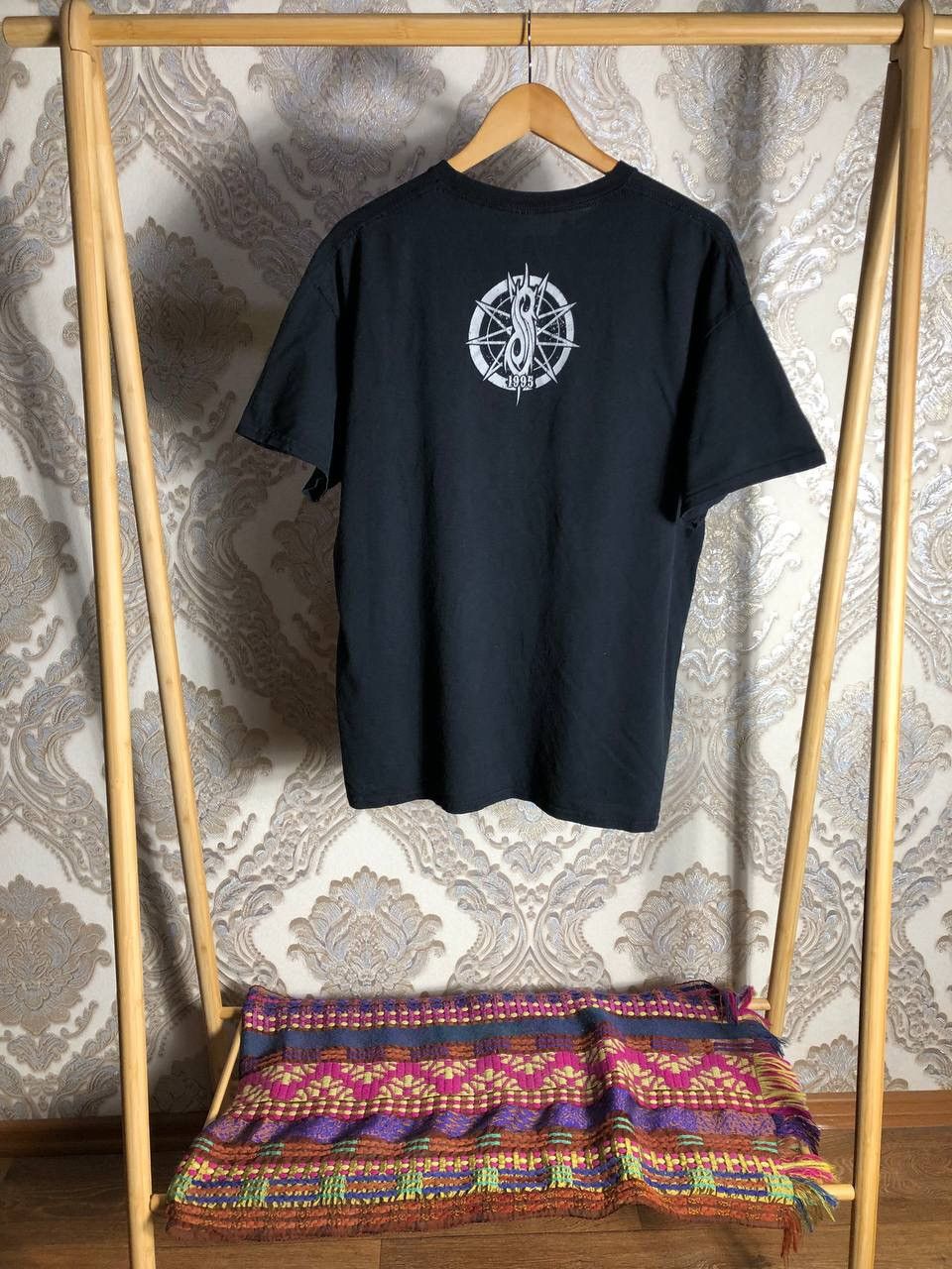 Slipknot × Vintage VERY RARE SLIPKNOT ESTABLISHED 1995 ROCK T-SHIRT BIG LOGO Size US XL / EU 56 / 4 - 5 Thumbnail