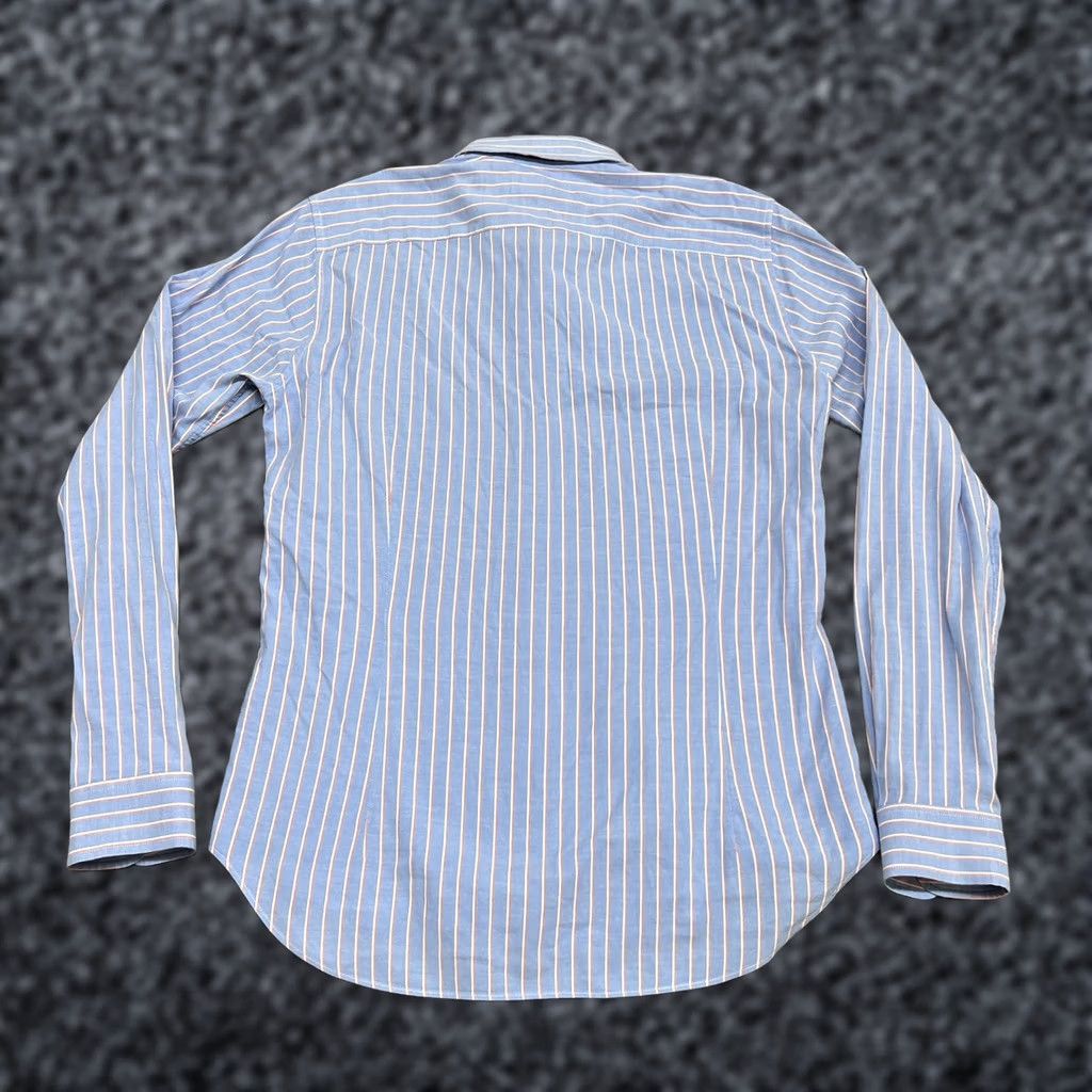 Bonobos Bonobos Mens Slim Fit Stretch Blue Stripe Shirt S Business Office Size 36R - 1 Thumbnail