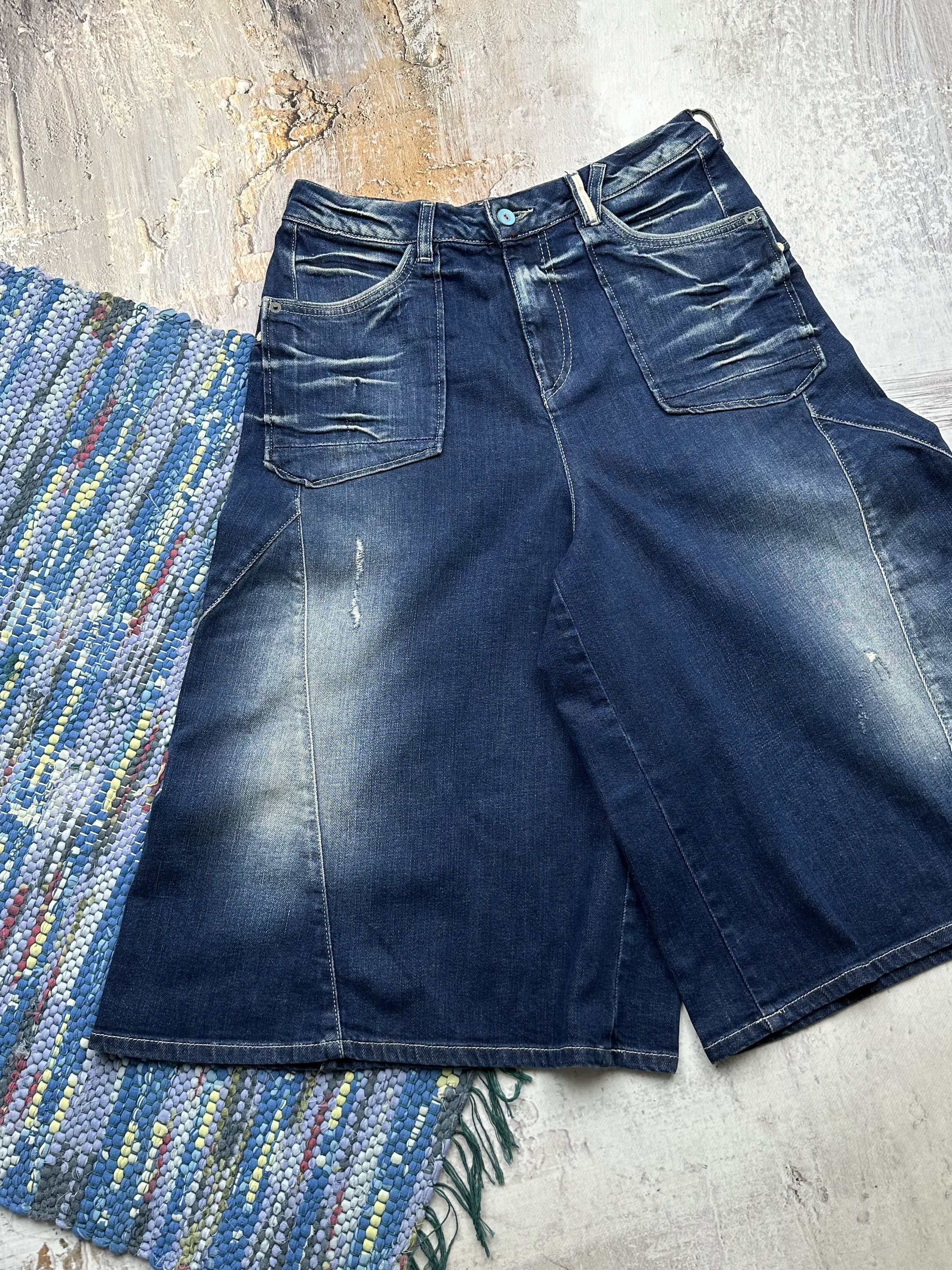 Japanese Brand Vintage Super Parachute Long Shorts A674D15(164) Size US 30 / EU 46 - 2 Thumbnail