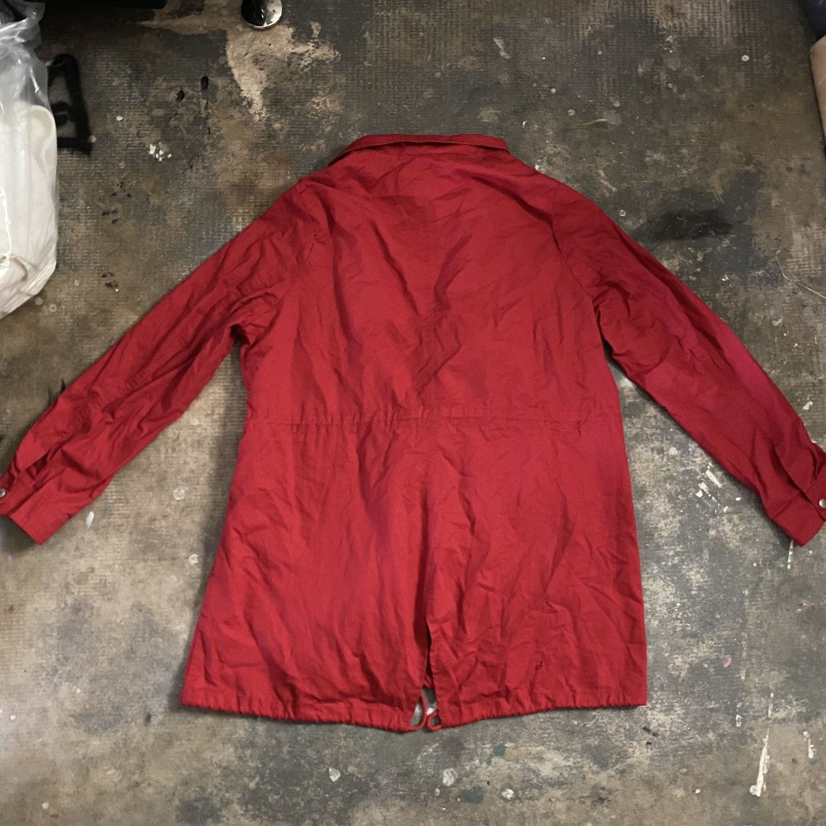 Other Red Lightweight trench coat parka Size L-XL Size US L / EU 52-54 / 3 - 3 Thumbnail