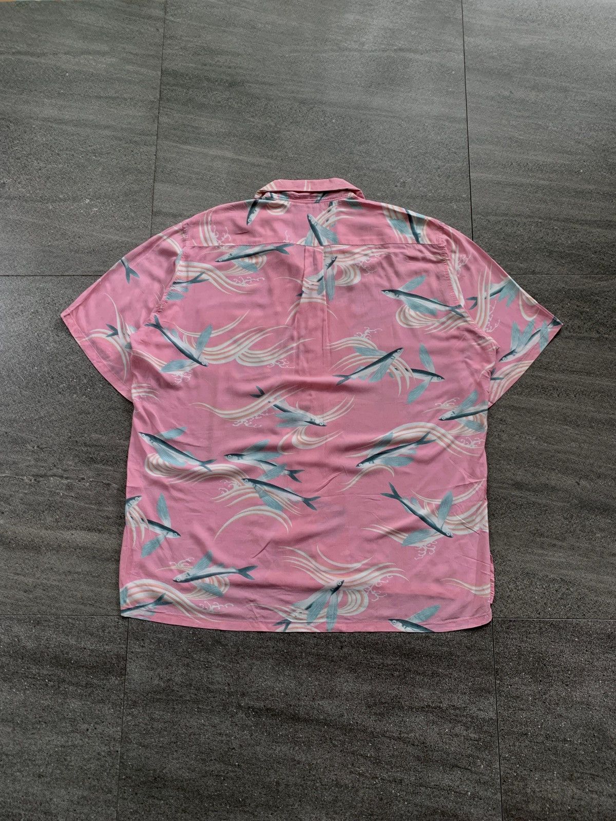 Yohji Yamamoto FREE TAX! Fish Hawaiian Relaxed Shirt Size US M / EU 48-50 / 2 - 5 Thumbnail