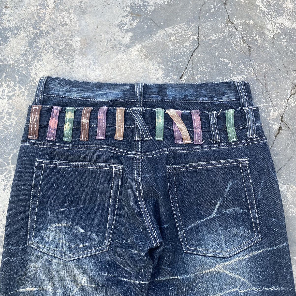 14th Addiction NYLAUS Double Waist Jeans Size US 31 - 4 Thumbnail