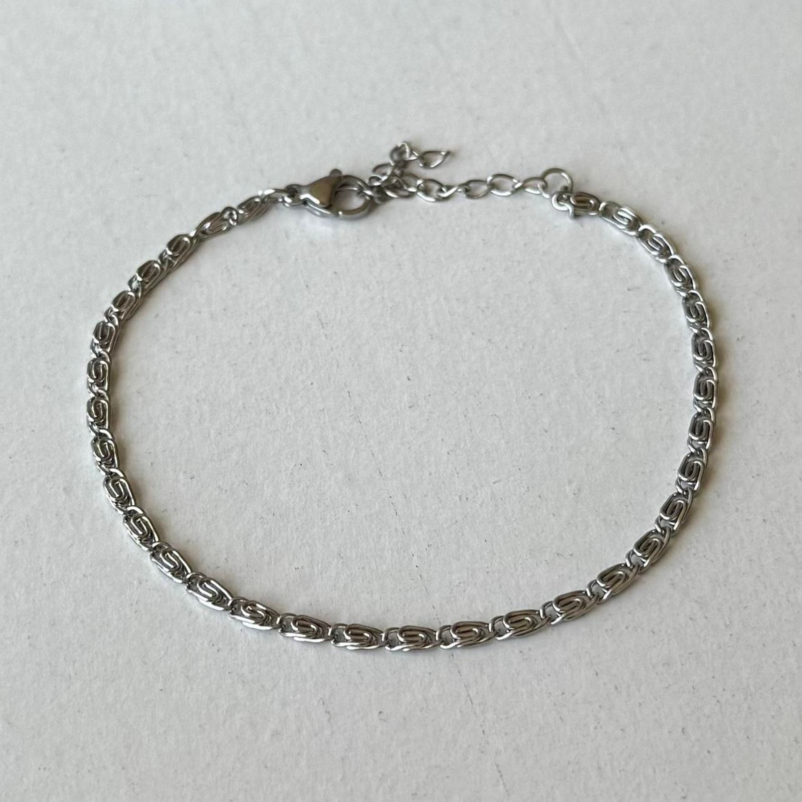 Other Classic silver paperclip chain bracelet WMNS2 Size ONE SIZE - 4 Thumbnail