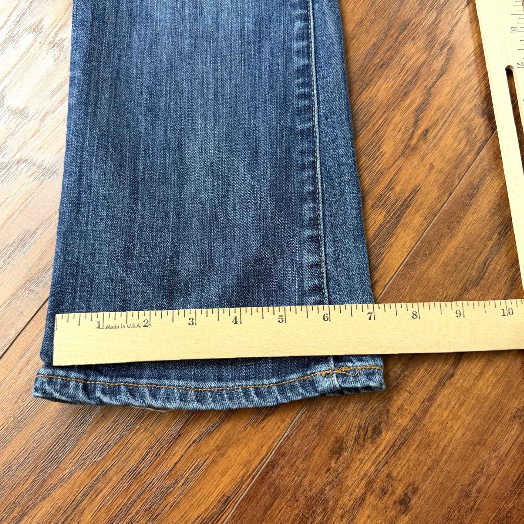 Ralph Lauren Denim & Supply Ralph Lauren Jeans Womens 30 Bootcut Skinny Stretch Low Rise 28x30 Blue Denim Jumpers? Size 30" / US 8 / IT 44 - 7 Thumbnail