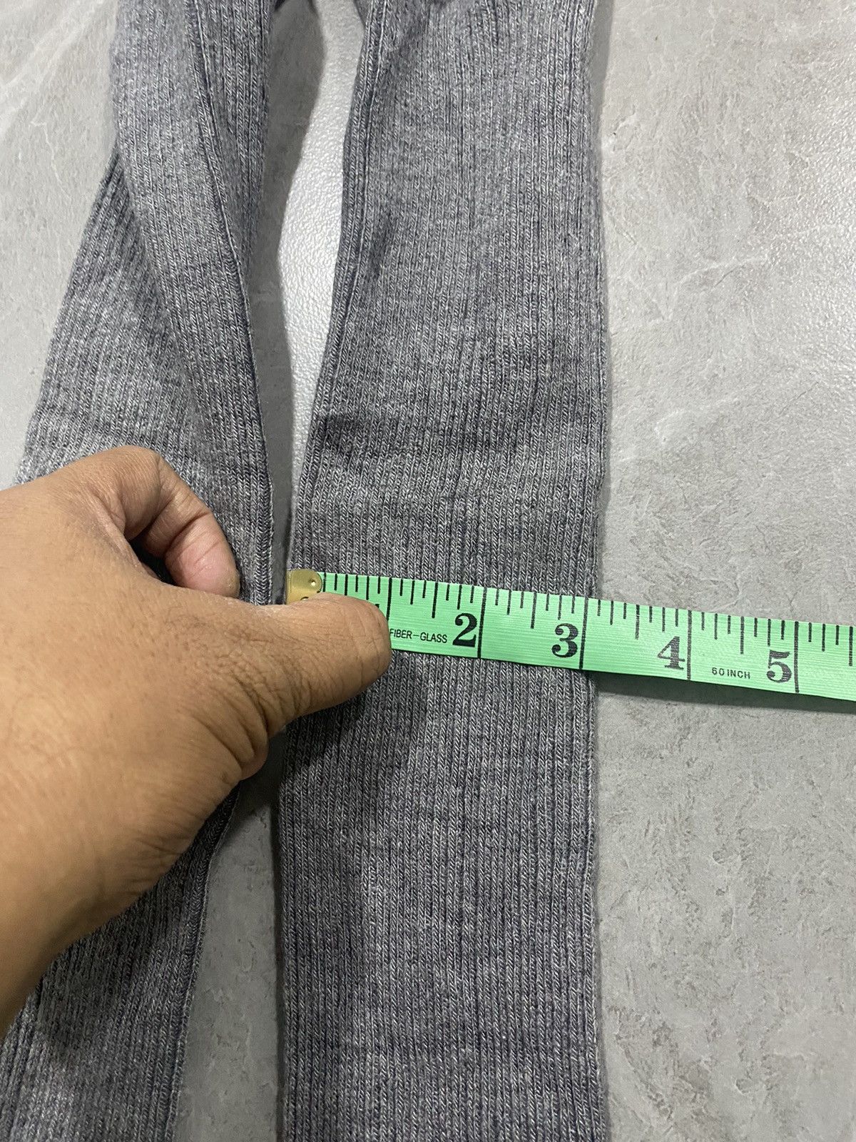 Celine RIBBED KNIT TIGHTS FOOTED LEGGINGS Size 22" - 4 Thumbnail