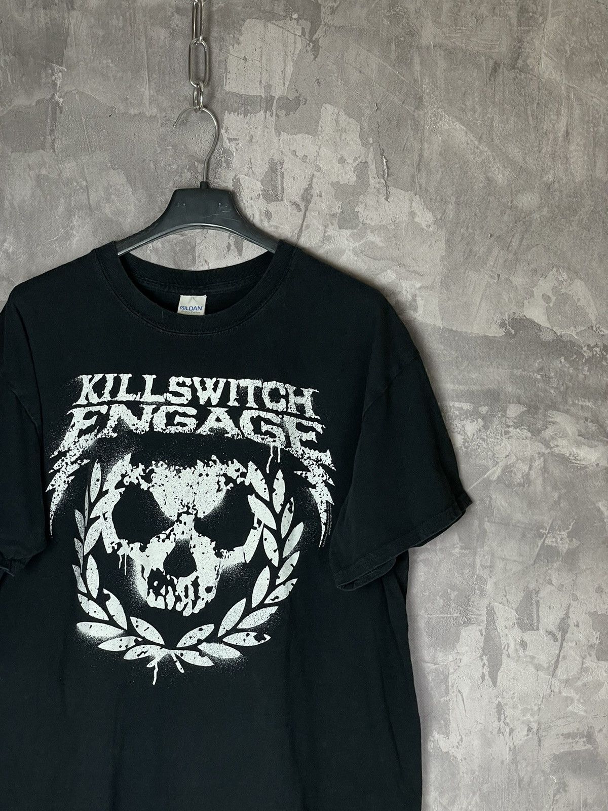 Band Tees × Vintage Vintage Y2K avantgarde Killswitch Engage Streetwear Tee Size US L / EU 52-54 / 3 - 4 Thumbnail