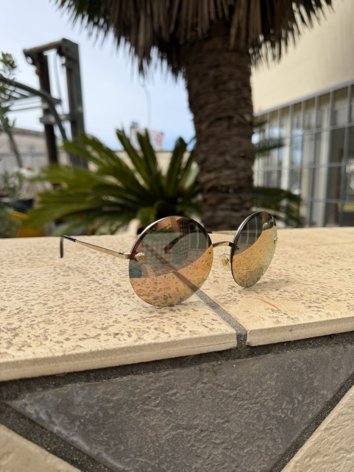 Versace Versace Sunglasses Gold mod.2176 Medusa Size ONE SIZE - 1 Thumbnail