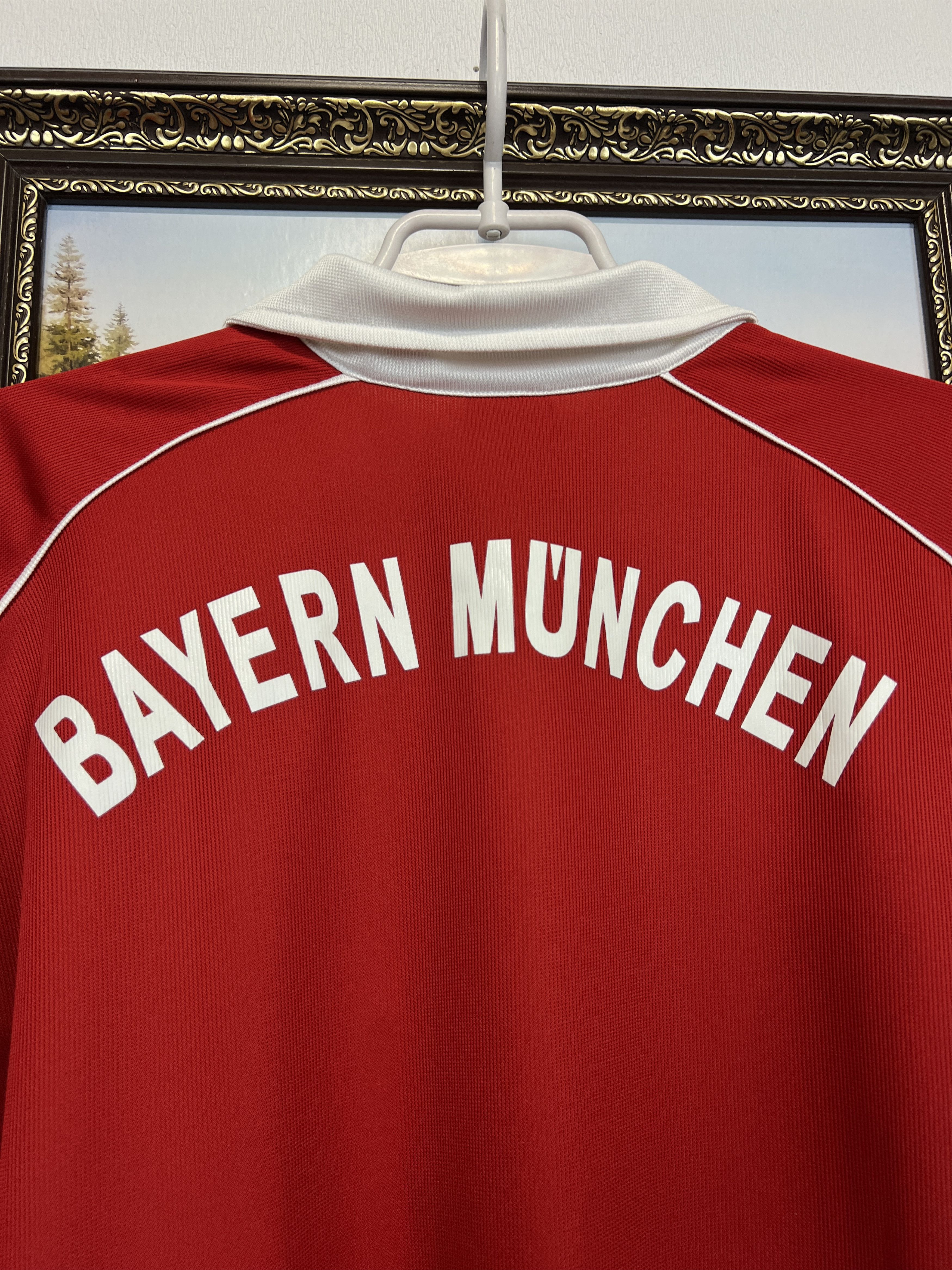 Adidas Bayern Munich Home football shirt 2005 Soccer Jersey Trikot Size US XXL / EU 58 / 5 - 10 Thumbnail