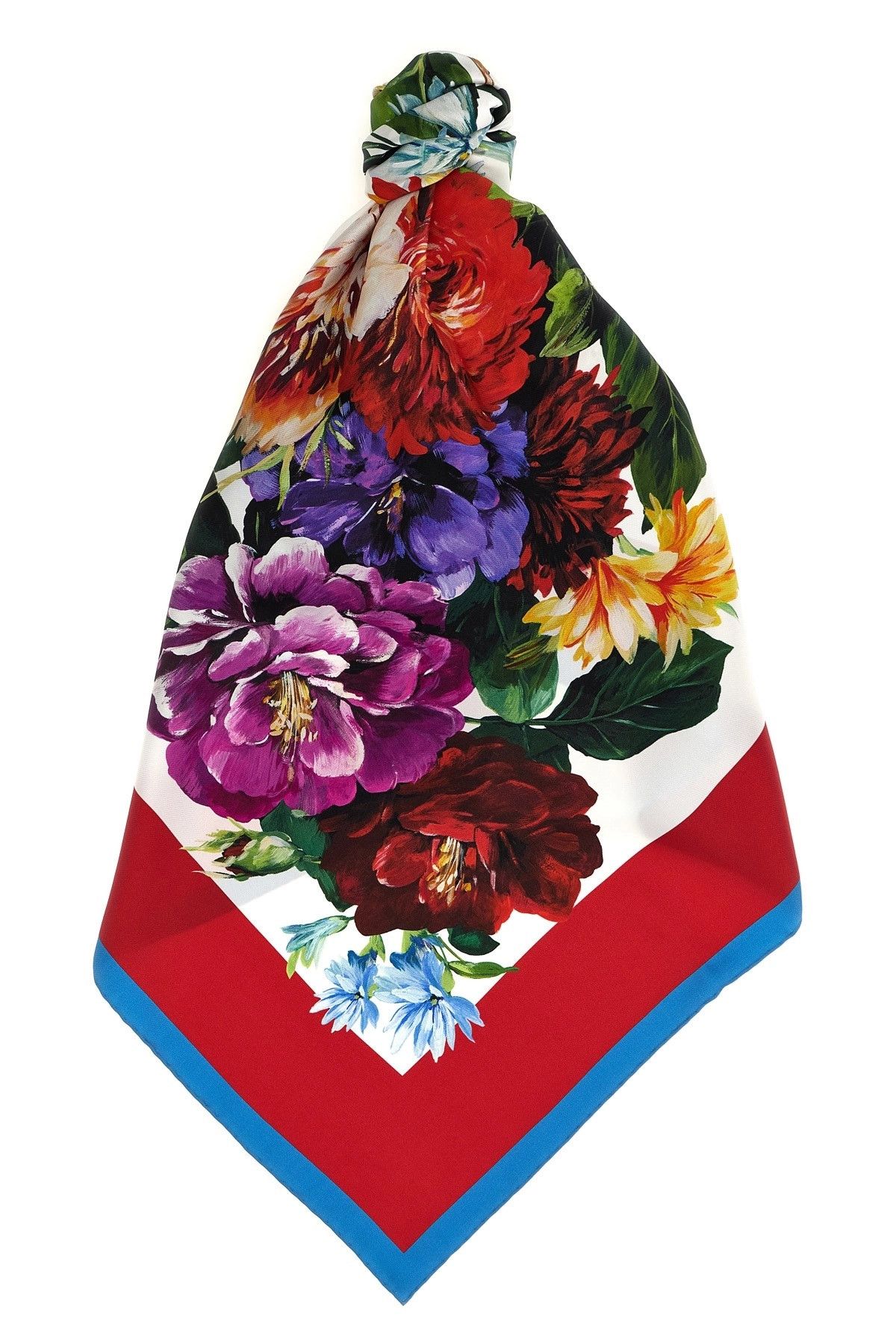 Dolce & Gabbana Floral print scarf Size ONE SIZE - 1 Thumbnail