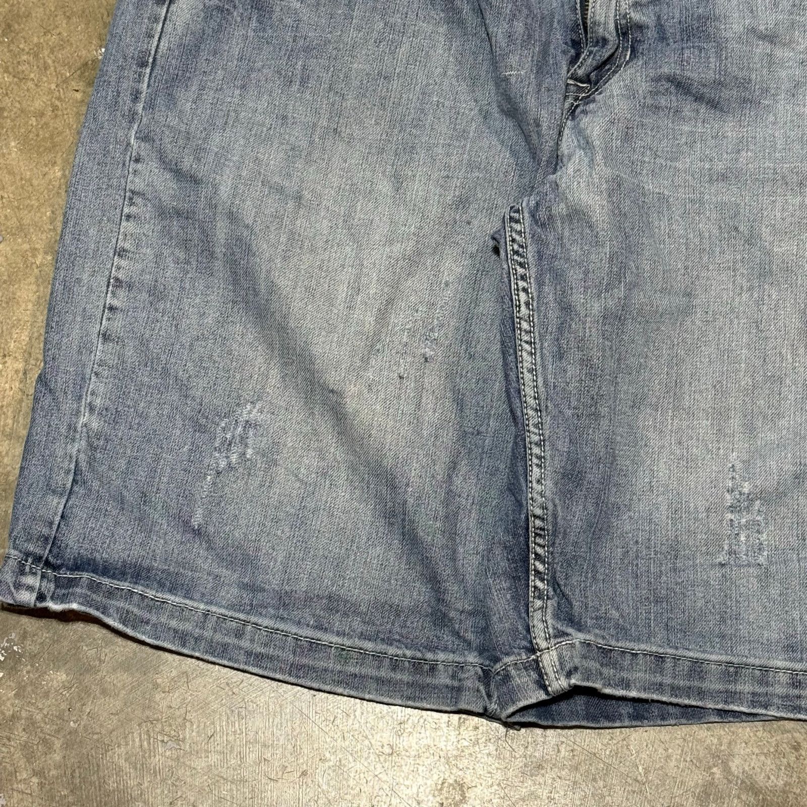 Urban Pipeline Vintage Y2K Baggy Embroidered Jorts Sz 38 Size US 38 / EU 54 - 5 Thumbnail