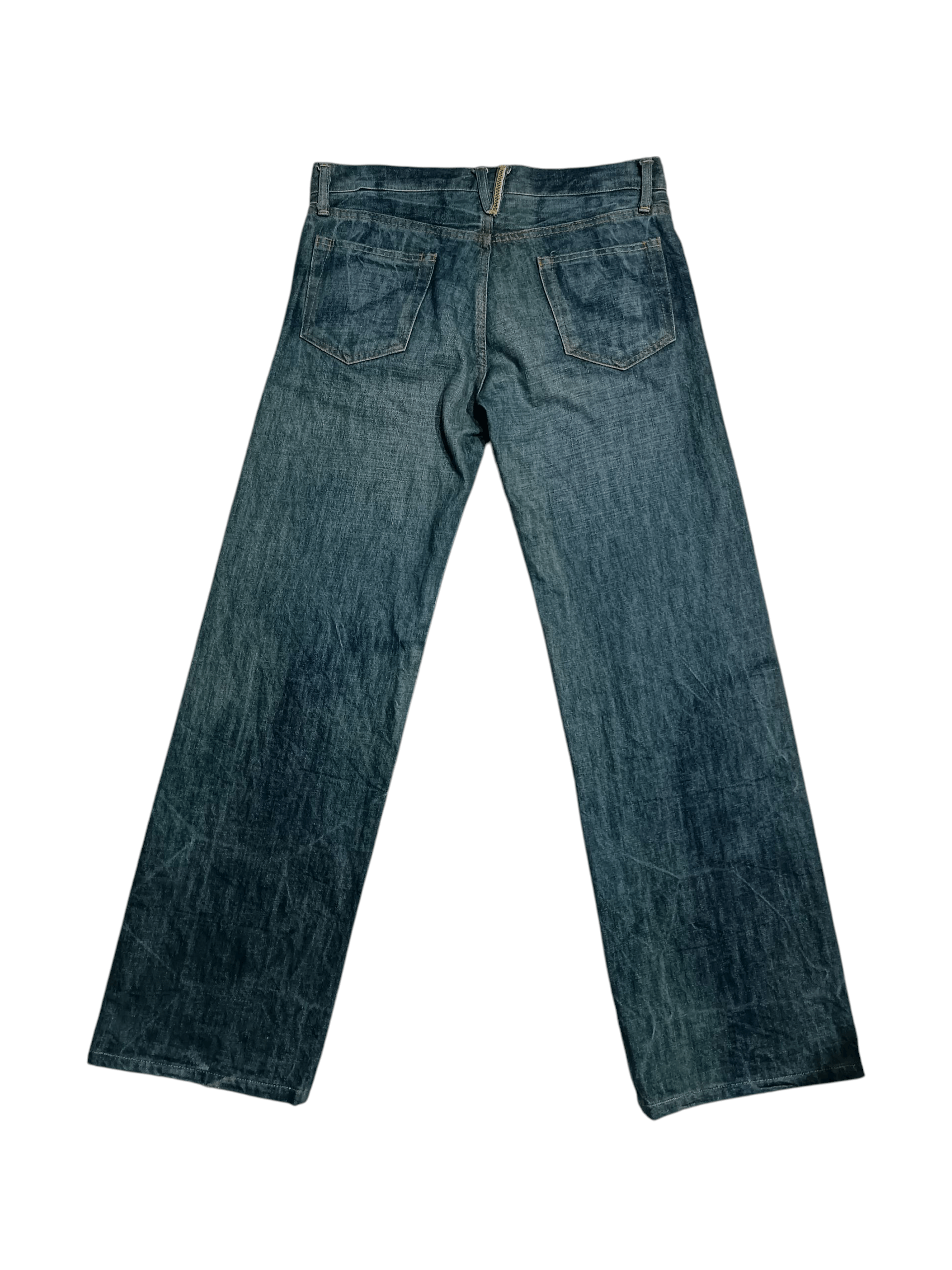 Other Deep Blue Clown Hickory Pants Denim Size 30" / US 8 / IT 44 - 8 Thumbnail