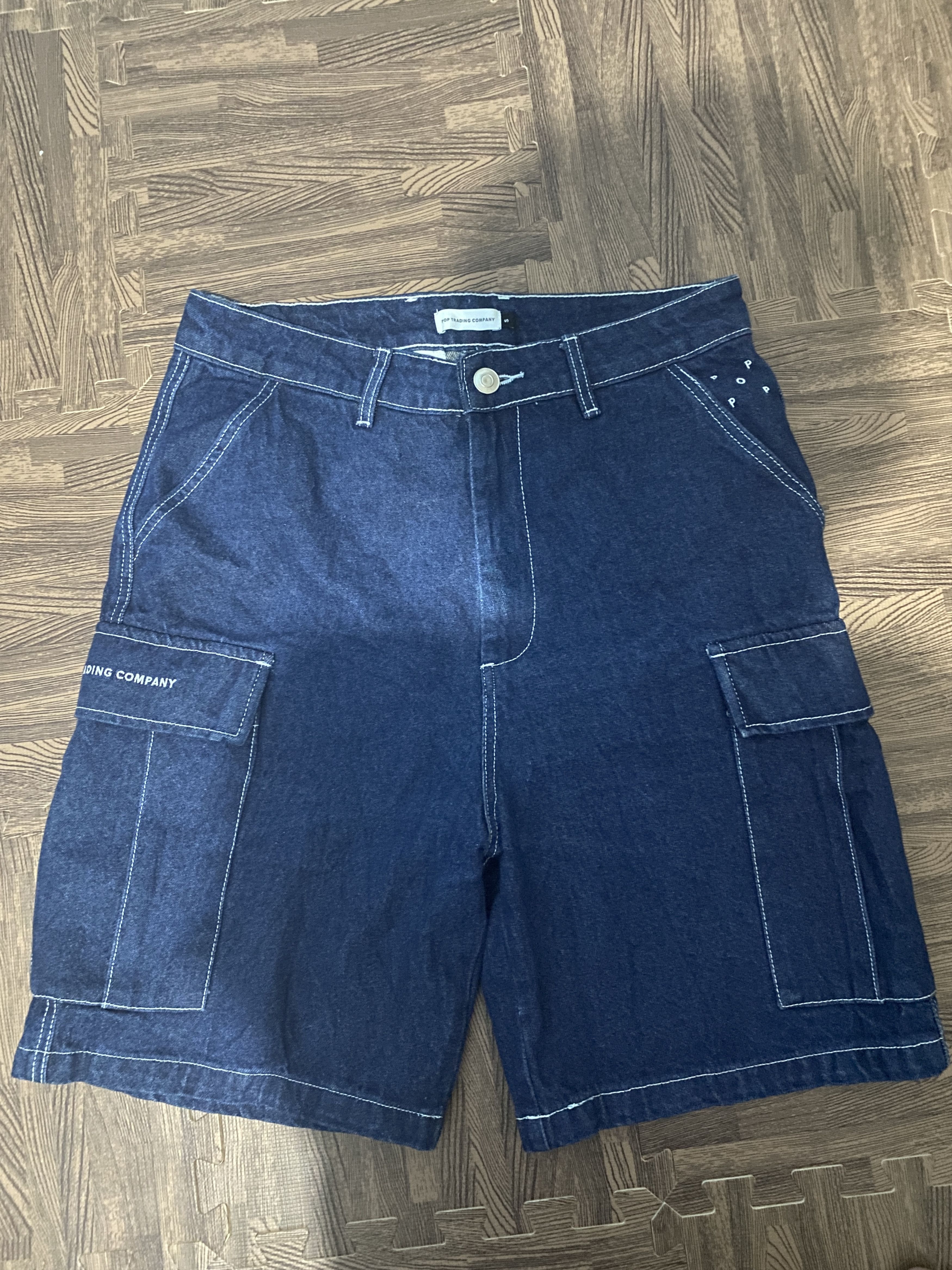 Pop Trading Company Pop trading company denim chargo Size US 31 - 2 Thumbnail